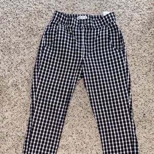 hollister plaid pants